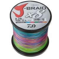 Daiwa J-Braid Grand X8 multicolor 300 m kuitusiima