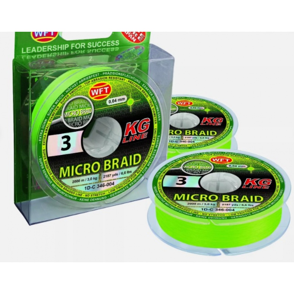 WFT Microbraid kuitusiima 150m