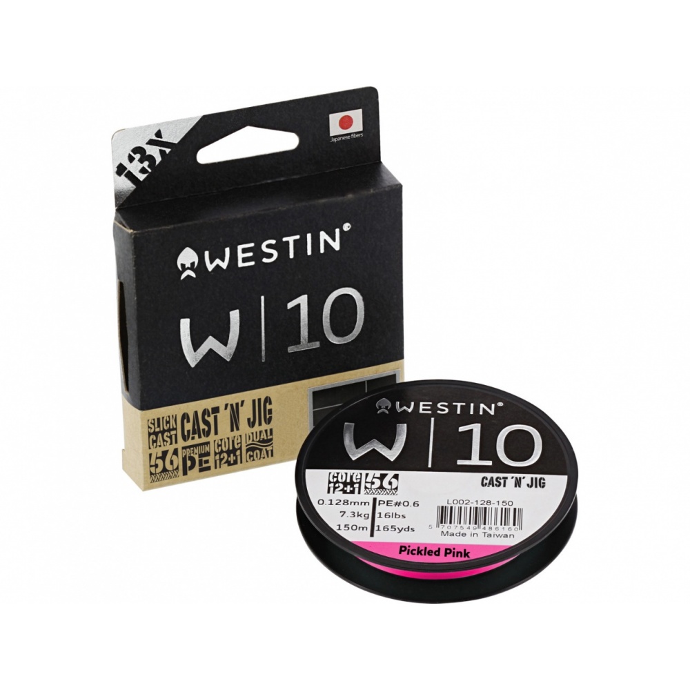 Westin W10 13-Braid Cast´n Jig Pickled Pink (kuitusiima 110m rulla)